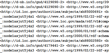 Datensatz aus ... Datensatz aus ...