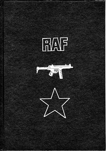 Buchcover Katalog "RAF, Waffe, Stern"