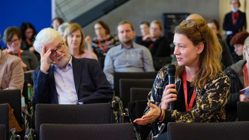 audience in a conference audience in a conference